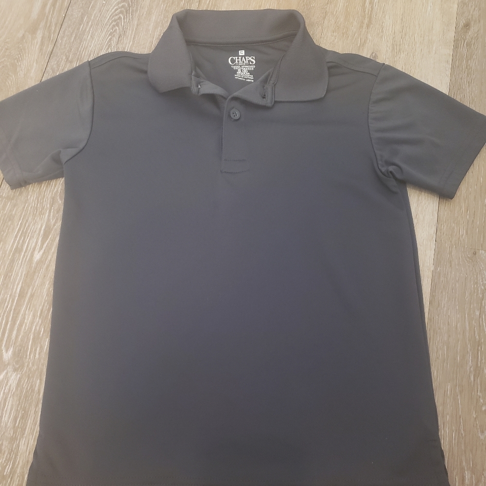 Boys short sleeve performance polo